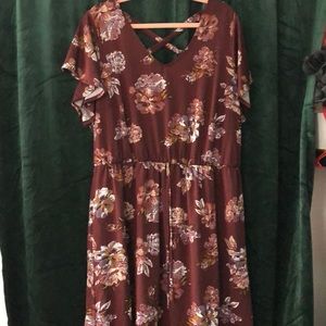 Floral Maurice’s dress